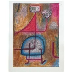 Paul Klee Pochoir  The Beautiful Gardener 