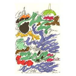 Lapicque Lithograph "Homage To Dufy"