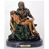 Image 1 : "PIETA" BRONZE SCULPTURE - MICHELANGELO