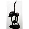 Image 1 : "CRANES" BRONZE SCULPTURE - MOIGNIEZ