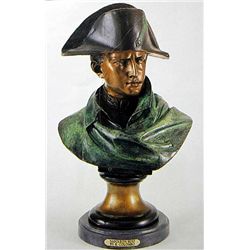  NAPOLEON BUST  BRONZE SCULPTURE - R. COLOMBO