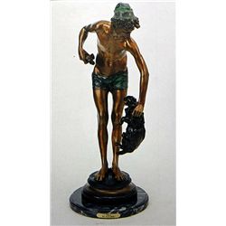  TROY  BRONZE SCULPTURE - GUIBERT