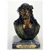 Image 1 : "JESUS BUST" BRONZE SCULPTURE - MICHAEL S.