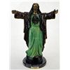 Image 1 : "SACRED HEART" BRONZE SCULPTURE - P. DUBOIS