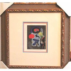 MIRO - HAND SIGNED LITHOGRAPH