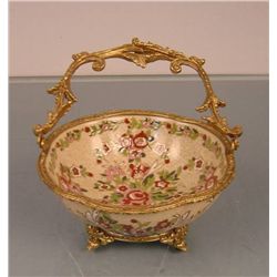 FINE PORCELAIN HANDLED BOWL