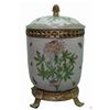 Image 1 : HAND PAINTED PORCELAIN JAR