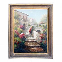 "WALK WAY" - ORIGINAL OIL ON CANVAS