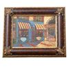 Image 1 : "PARIS STRREET SCENE" - ORIGINAL OIL ON CANVAS