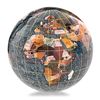 Image 1 : KALIFANO GEMSTONE GLOBE PAPERWEIGHT