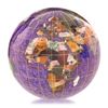 Image 1 : KALIFANO GEMSTONE GLOBE PAPERWEIGHT