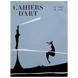 Yves Tanguy pochoir for Cahiers d'Art