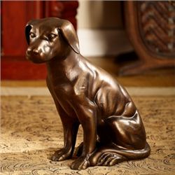 RETRIEVER DOG SCULPTURE