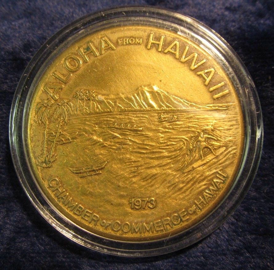 170. 1973 Hawaii Dollar from Honolulu, Ha.