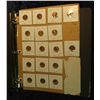 Image 2 : 758. (17) Lincoln Cents 1942-61. Most are higher grades, stapled in holders and on a page.