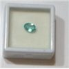 Image 1 : .70 CARAT BLUE APATITE BEAUTIFUL GEMSTONE!! GEMSTONE CAME OUT OF SAFE!!