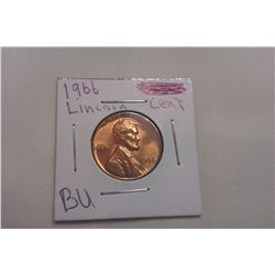 1966  BU Licoln Cent
