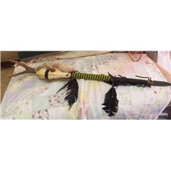 Native American Coyote Stick