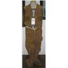 Image 1 : Vintage Children Brown Swede Chaps and Vest.