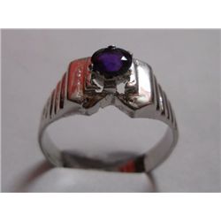 3.00g Ring of Amethyst Sterling Silver