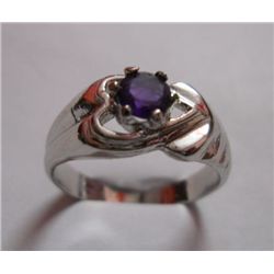 4.270g Ring of Amethyst Sterling Silver