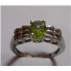 Image 2 : 3.360g Ring of Peridot in Silver