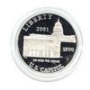 Image 1 : US Commemorative Dollar Proof 2001-P Capitol Visitor Ce