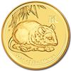 Image 1 : 2008 1/4 oz Gold Coin Year of the Mouse (Series 2)