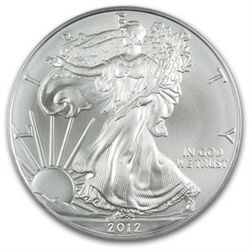 Uncirculated Silver Eagle 2012