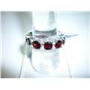 Image 1 : 23.50 CTW GARNET RING .925 STERLING SILVER