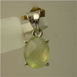 8.75 CTW P.NITE PENDANT .925 STERLING SILVER