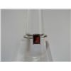 Image 1 : 10.75 CTW GARNET RING .925 STERLING SILVER