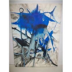 Modern Abstract Signed - Bluhm