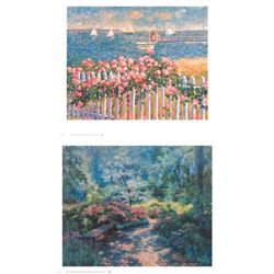 2 Prints Sam Barber-Hyannis, Barbara Hails-Cobblestone