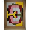 Image 1 : Vintage Geometric Abstract Signed - Carl Holty
