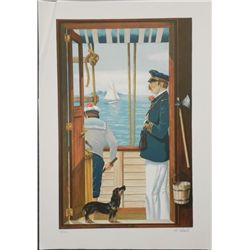 Rochelle Signed & Numbered Lithograph Print First Mate