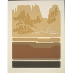 Steve Horan Signed Art Print Golden Butte Colorado