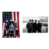 Image 1 : 2 Beatles in US Photo Prints White House, American Flag