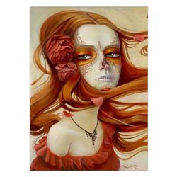 Leslie Ditto Signed and Numbered Rose Giclee