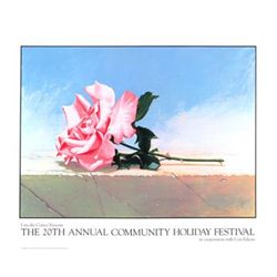 John Kelley Festival Flower Art Print Andalucia Rose