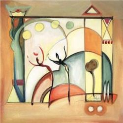 Fum in the Sun Alfred Gockel Art Print