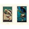 Image 1 : 2 Gerald Cassidy Native Am. Prints Eagle Buffalo Dancer