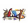 Image 1 : Man and Beast Art Print Alfred Gockel