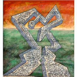 TaBo Toral, X, Oil Painting