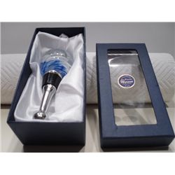 Murano Glass Wine Stopper - Flower