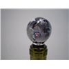 Image 4 : Murano Glass Wine Stopper - MultiColor Ball