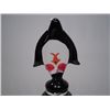 Image 4 : Murano Glass Wine Stopper - Penguin