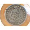 Image 1 : 1857 1/2 DIME