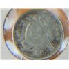 Image 1 : 1858 1/2 DIME