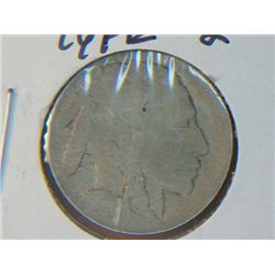 1913 D BUFFALO NICKEL TYPE 2